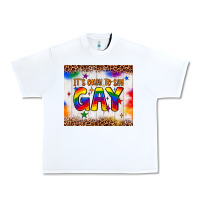 White it's okay to say gay tumbler Urban Heavy Tee - JahusDesignShop