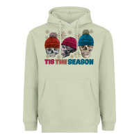Matcha tis the season skull winter Heavyweight Hoodie - FaDigitalArtStudio