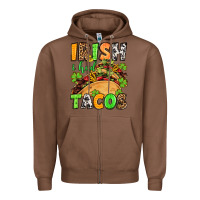 Chestnut St. Patrick's Irish i had tacos Zipper Hoodie - OliviaCreatesArt