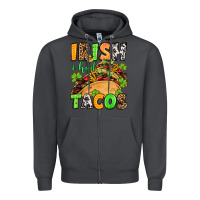 Smoke St. Patrick's Irish i had tacos Zipper Hoodie - OliviaCreatesArt