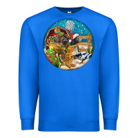 True Royal Christmas  farm animals Premium Sweatshirt - FaDigitalArtStudio