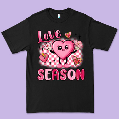 Love Season Premium Tee Designed By Maliassmallbusiness