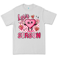 Dove Grey love season Premium Tee - MaliasSmallBusiness