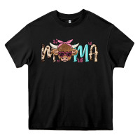 Black mama cow Heavy Core Tee - MaliasSmallBusiness
