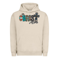 Pigment French Oak in christ alone Urban Hoodie - RacoonDesign