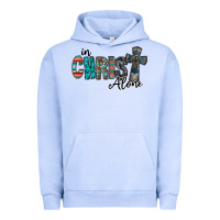 Pigment Grape Ice in christ alone Urban Hoodie - RacoonDesign