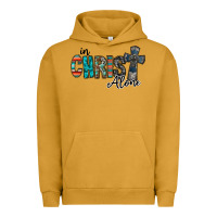 Pigment Peanut Butter in christ alone Urban Hoodie - RacoonDesign