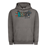Pigment Tornado in christ alone Urban Hoodie - RacoonDesign
