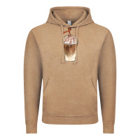 Vintage Coffee iced coffee with cream Vintage Hoodie - BarkalooDesign