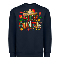 Navy cinco de mayo rich auntie Heavyweight Sweatshirt - CowGirlArtShop