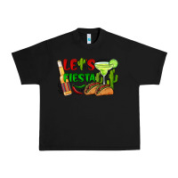 Black let's fiesta taco and beer Urban Heavy Tee - BarkalooDesign