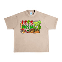 French Oak let's fiesta taco and beer Urban Heavy Tee - BarkalooDesign