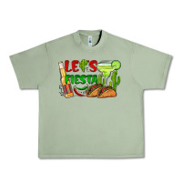Oil Green let's fiesta taco and beer Urban Heavy Tee - BarkalooDesign