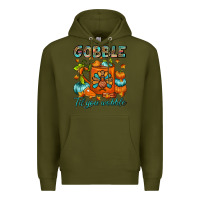 Army Green Gobble Til You Wobble Coffee Mug Premium Hoodie - FaDigitalArtStudio
