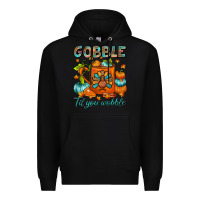 Black Gobble Til You Wobble Coffee Mug Premium Hoodie - FaDigitalArtStudio
