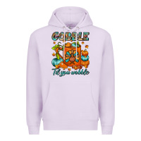 Lilac Gobble Til You Wobble Coffee Mug Premium Hoodie - FaDigitalArtStudio