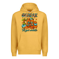 Mustard Gobble Til You Wobble Coffee Mug Premium Hoodie - FaDigitalArtStudio