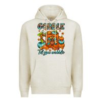 Oatmeal Heather Gobble Til You Wobble Coffee Mug Premium Hoodie - FaDigitalArtStudio
