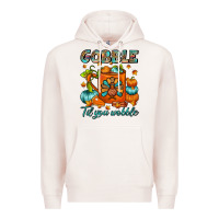 Pale Pink Gobble Til You Wobble Coffee Mug Premium Hoodie - FaDigitalArtStudio