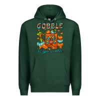 Sports Green Gobble Til You Wobble Coffee Mug Premium Hoodie - FaDigitalArtStudio