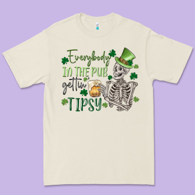 Everybody In The Pub Gettin' Tipsy Premium Tee Designed By Maliassmallbusiness