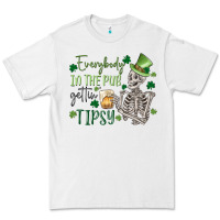 White everybody in the pub gettin' tipsy Premium Tee - MaliasSmallBusiness