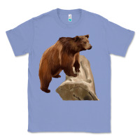 Colony Blue California Grizzly Bear Classic Tee - RanaPortraitStore