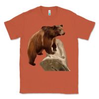 Copper California Grizzly Bear Classic Tee - RanaPortraitStore