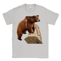 Moon Dust California Grizzly Bear Classic Tee - RanaPortraitStore