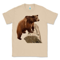 Mushroom California Grizzly Bear Classic Tee - RanaPortraitStore