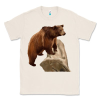 Natural California Grizzly Bear Classic Tee - RanaPortraitStore
