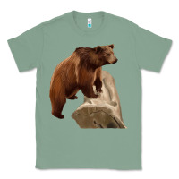 Sage California Grizzly Bear Classic Tee - RanaPortraitStore