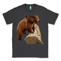 Smoke California Grizzly Bear Classic Tee - RanaPortraitStore