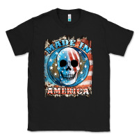 Black made in america skull Classic Tee - JahusDesignShop