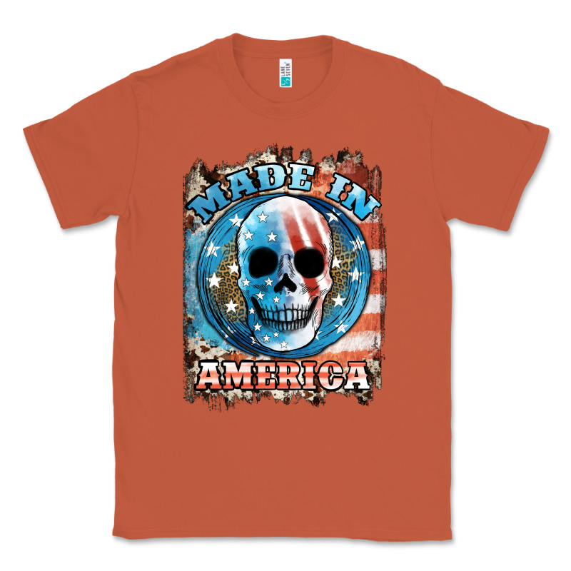 Made In America Skull Classic Tee by JahusDesignShop | Teevron