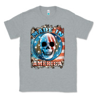 Heather Grey made in america skull Classic Tee - JahusDesignShop