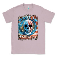 Lilac made in america skull Classic Tee - JahusDesignShop