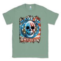 Sage made in america skull Classic Tee - JahusDesignShop