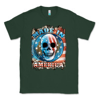 Sports Green made in america skull Classic Tee - JahusDesignShop