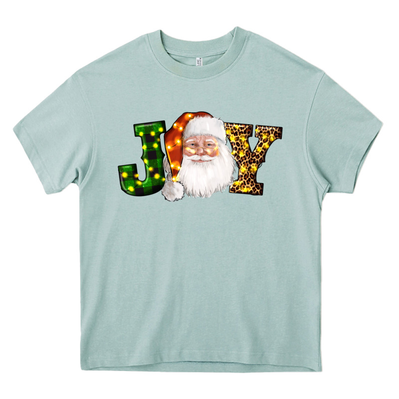 Christmas Santa Clause Joy Heavy Core Tee by AdoDesignShop | Teevron