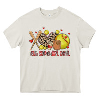 Cream rub some dirt on it softball Heavy Core Tee - MaliasSmallBusiness