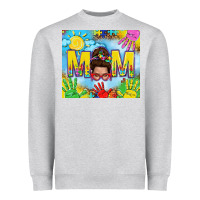 Heather Grey Messy bun Autism mom 20oz skinny tumbler Heavyweight Sweatshirt - TumblerDesignByShophia