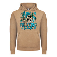 Vintage Coffee freezing to death winter skull Vintage Hoodie - Jasminsmagicworld