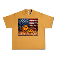 Peanut Butter halloween american flag tumbler Urban Heavy Tee - Jasminsmagicworld