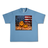 Pebble Blue halloween american flag tumbler Urban Heavy Tee - Jasminsmagicworld