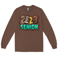 Chestnut 2023 senior Football Long Sleeve Tee - NancyCooperArtShop