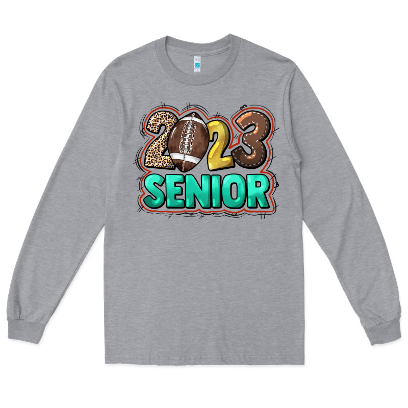 2023 Senior Football Long Sleeve Tee by NancyCooperArtShop | Teevron