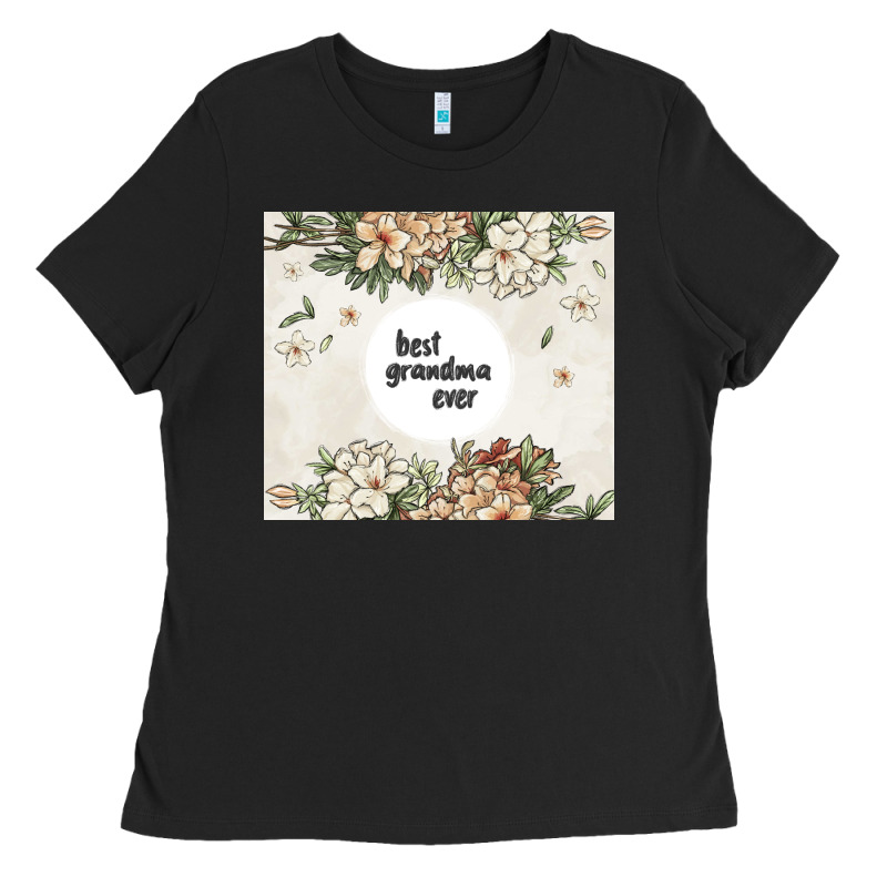 Best Garandma Ever Ladies Tee by MaliasSmallBusiness | Teevron