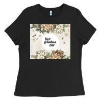 Black best garandma ever Ladies Tee - MaliasSmallBusiness