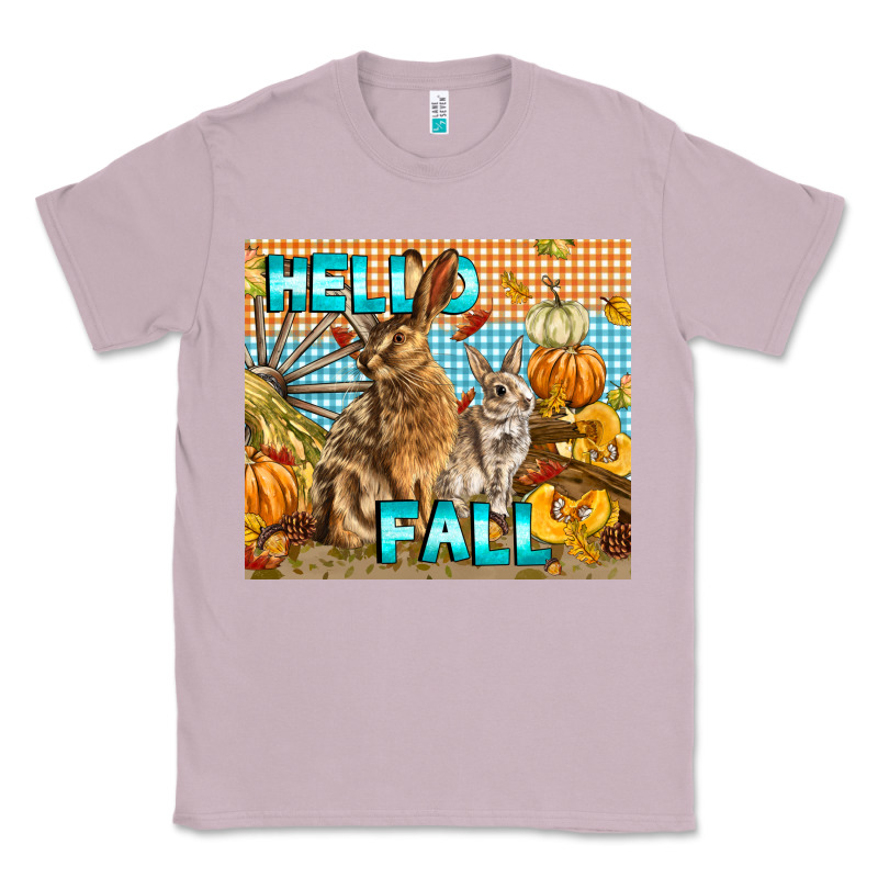 Hello Fall Rabbit Classic Tee by LillyAllenDesigns | Teevron